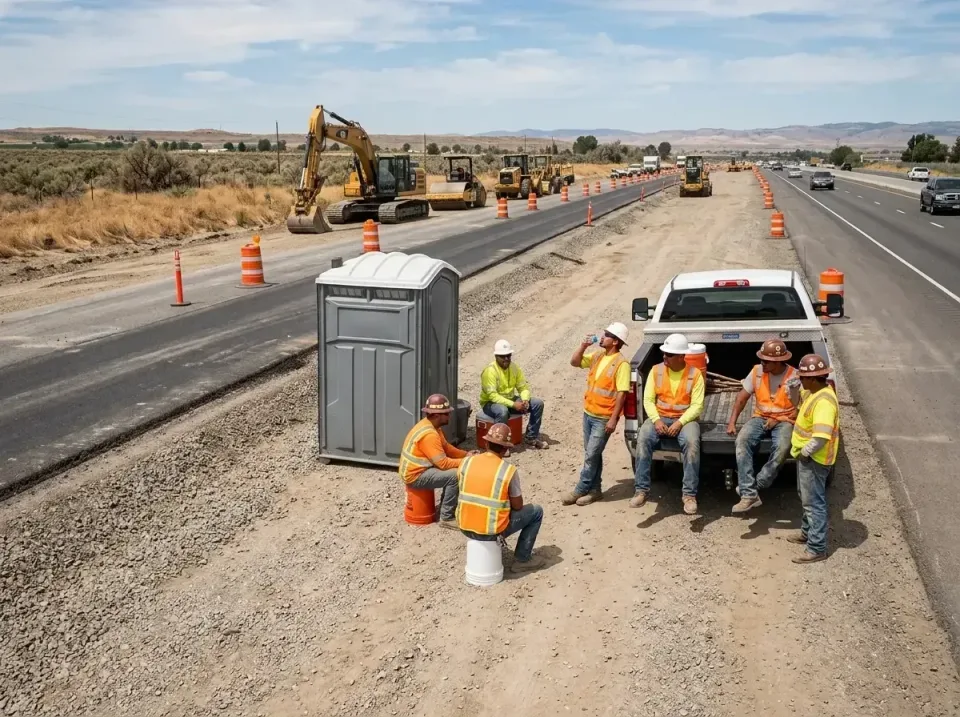 highway-road-construction-crew-007 — frequently asked questions, Porta Potty and Restroom Rentals in Middle River, MD